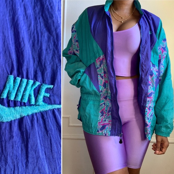 Nike Jackets & Blazers - Vintage 90s Women’s Nike Track Jacket